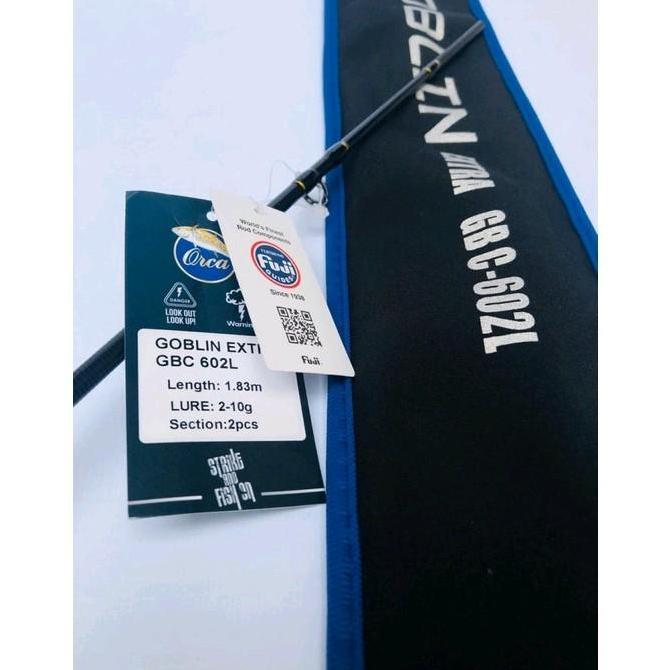 JORAN ULTRALIGHT ORCA GOBLIN EXTRA 602 180 SP BC 2-6LB 4-10LB RING FUJI Lure