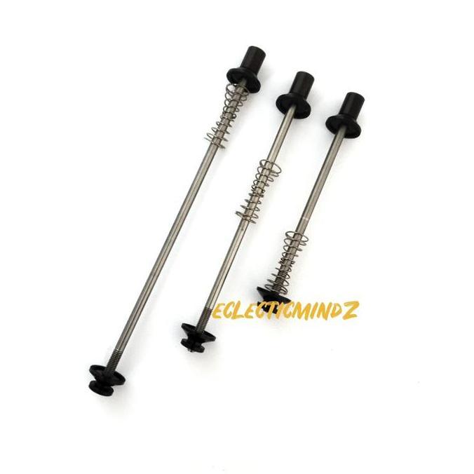 qr skewer black titanium quick release 74 100 130mm 3sixty