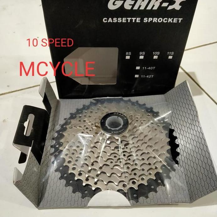 SPROKET GEAR -X 10 SPEED (11-42T)