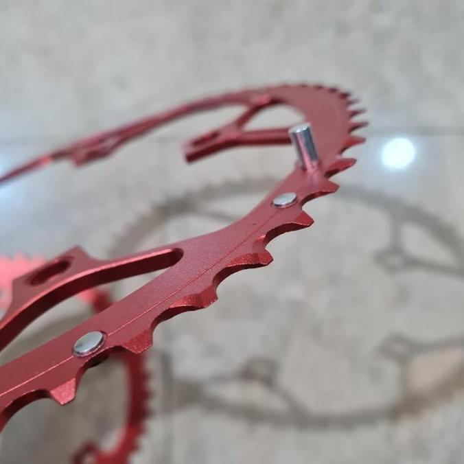 Chainring double LITEPRO ORI 56t 44t 56 44 crankset dual speed