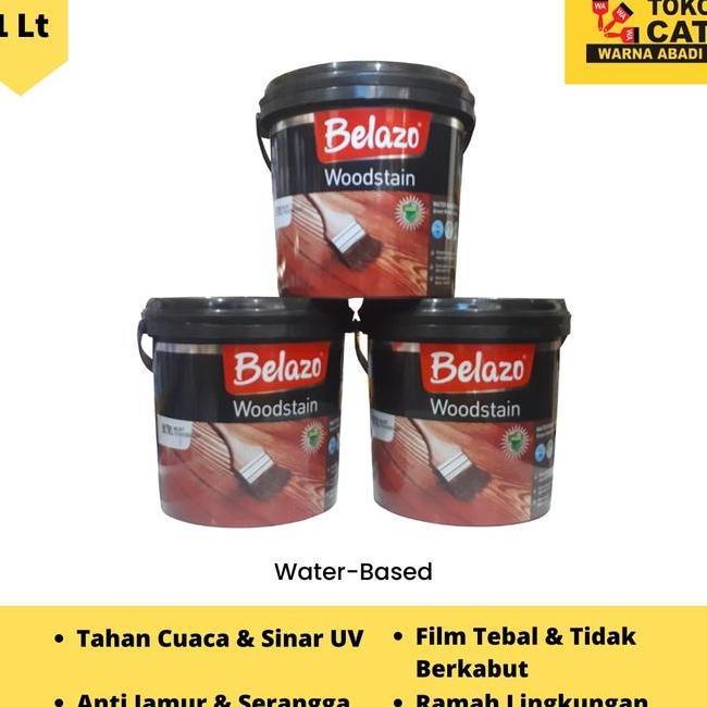 Cat Woodstain Politur Kayu Belazo 1 Kg