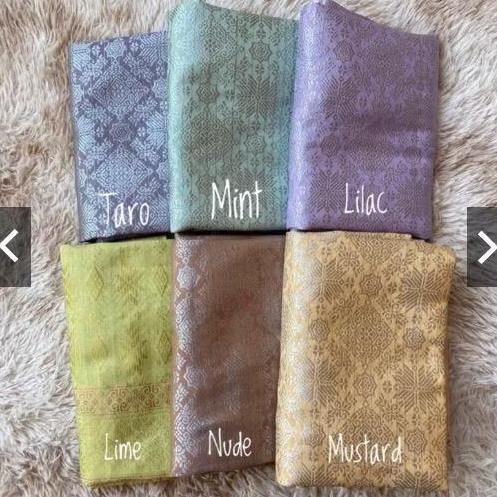 BEST SELLER Satu Set Baju Celana dan kain songket/rumpak Teluk Belanga Cekak Musang Pria Melayu Kuru