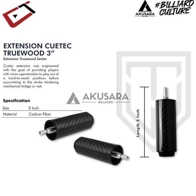 christie110 - Extension Cue For Cuetec Truewood Extension Stik Billiard