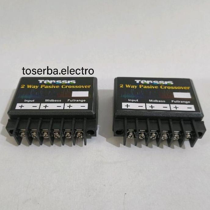 Crossover Pasif 2Way Speaker Midbass Fullrange Tensis Audio Mobil