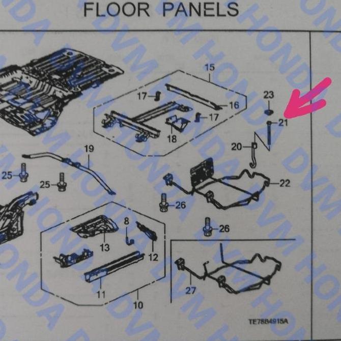 Baut Gantungan Rangka Ban Serep Original Mobilio Murah