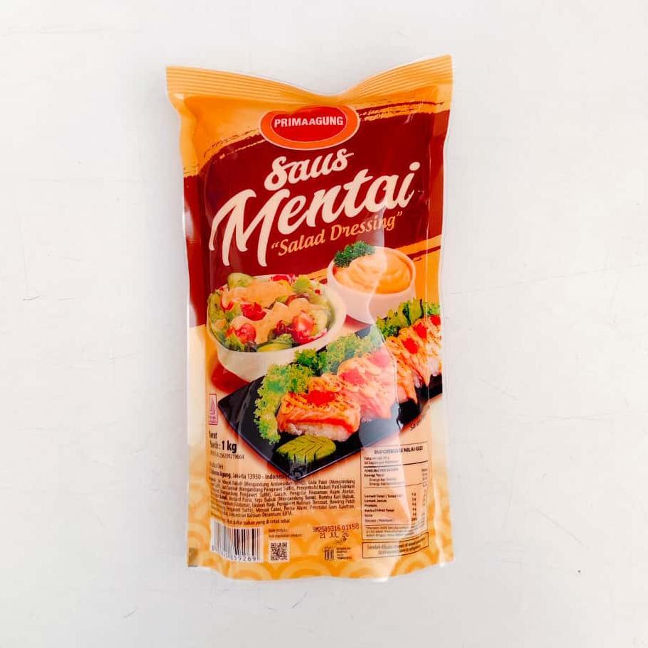 Best Seller Prima Agung Saus Mentai Halal 1Kg Original