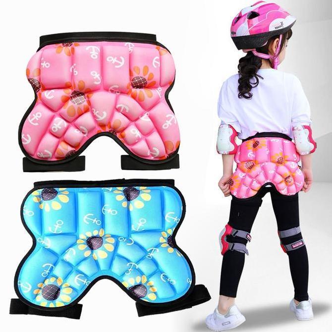 satriakela5 - butt pad ice skating celana pendek pelindung pantat anak celana anti-fall pants anak-a