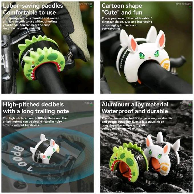 Rockbros bel sepeda / bel pushbike model cartoon