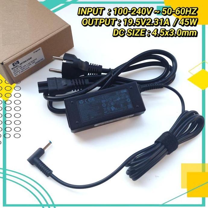 TERBARU - AC Power Adapter Charger for HP 14-R015TX 14-R017NF 14-R017TX Laptop