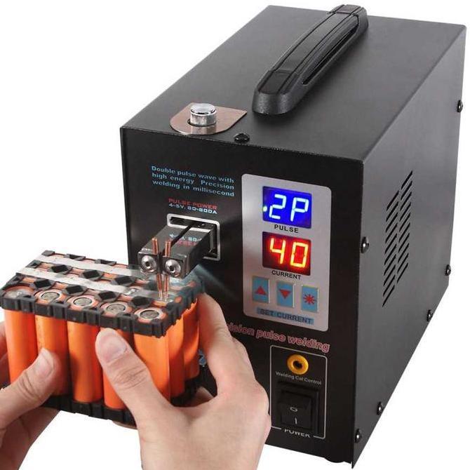 RACERPO Alat Mesin Las Portable Pulse Spot Welder Welding Machine 737G