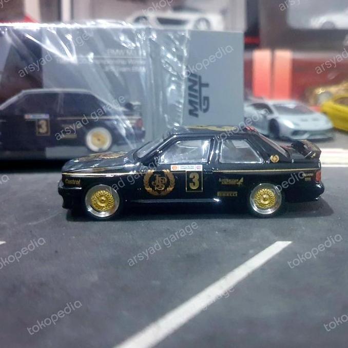 Diecast Mini GT BMW M3 #3 1987 ATOC JPS Team BMW no 608
