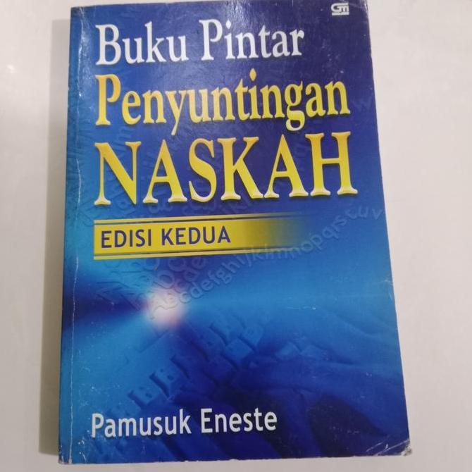 Ready Buku pintar Penyuntingan Naskah - Pamusuk Eneste