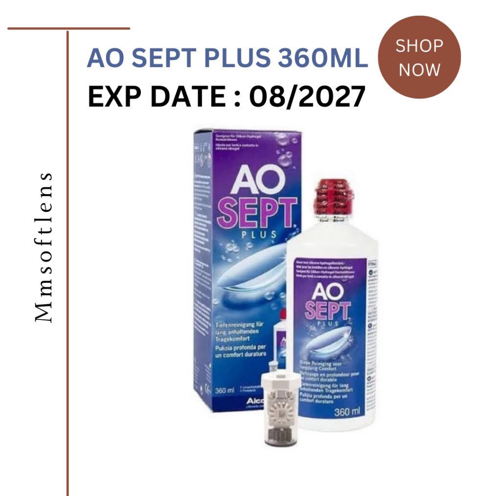 CAIRAN PENCUCI SOFTLENS AO SEPT PLUS BISA UNTUK RGP LENS terlaris