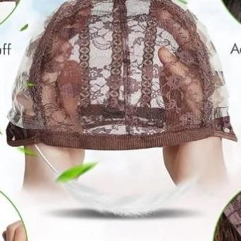 Wig Pria Panjang Wig Pria Korean Style Wig Lurus Panjang Various Hair Accessories