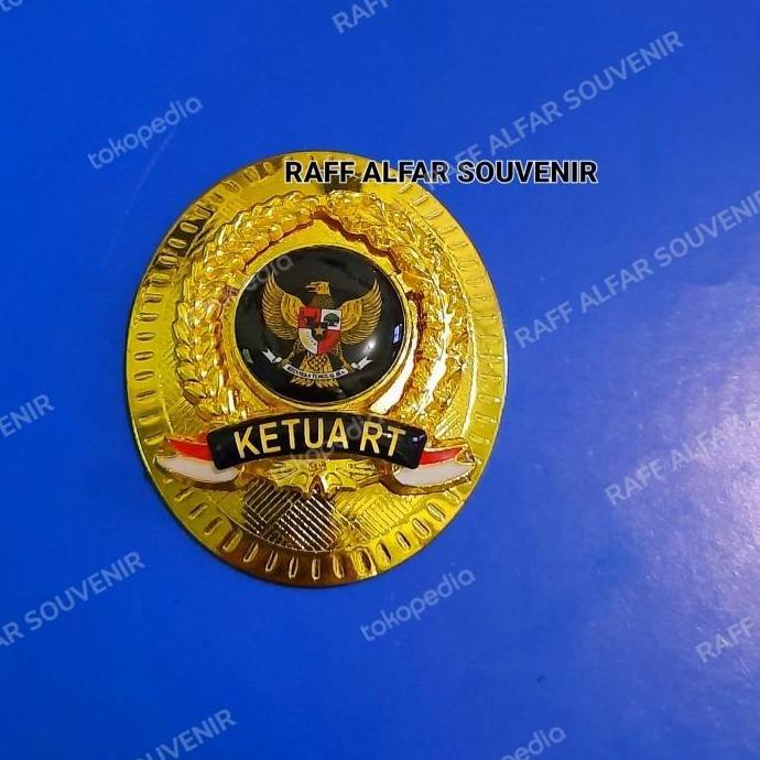 PIN KETUA RT ~ LENCANA PIN RT