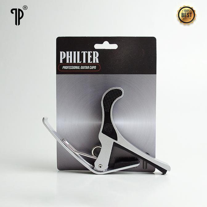 Penjepit Gitar Capo Gitar Bahan Besi Philter Original Professional Capo