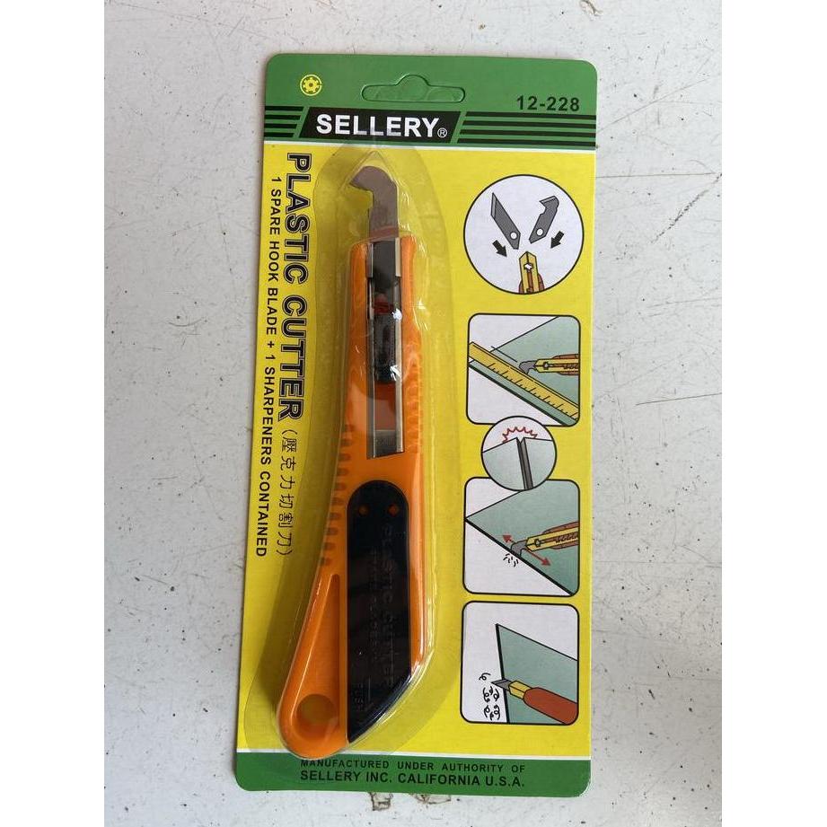 Plastic Cutter / Pisau Potong Akrilik / Cutter Pisau Acrylic Sellery