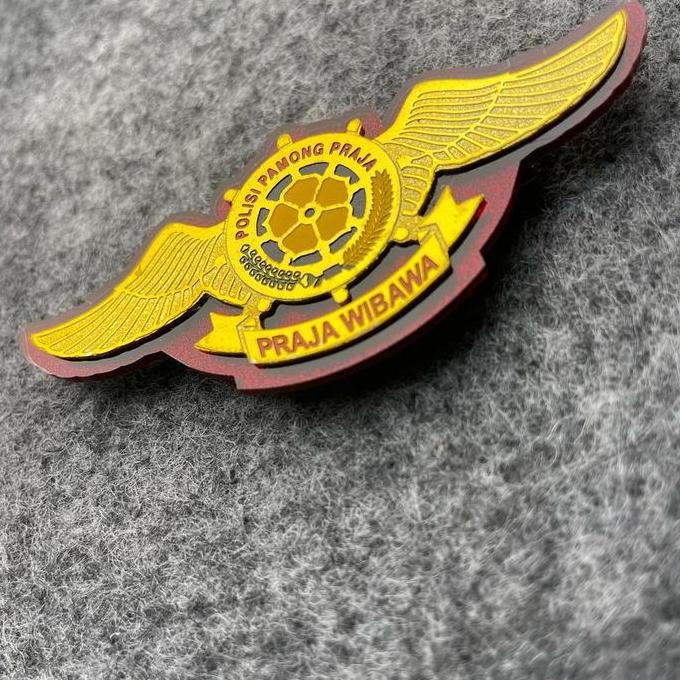Lencana Wing Satpol PP Pin Wing Satpol PP Emblem Wing Satpol PP -Magnet