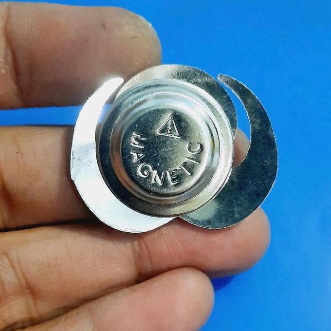 New  PIN KORPRI SILVER MODEL PREMIUM MAGNET - LENCANA KORPRI SILVER