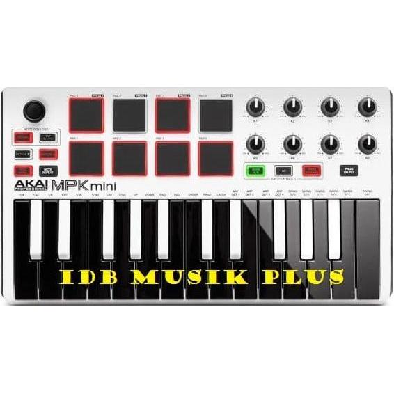 AKAI MPK mini mkII / MPK Mini Mk2 WHITE Special Edition