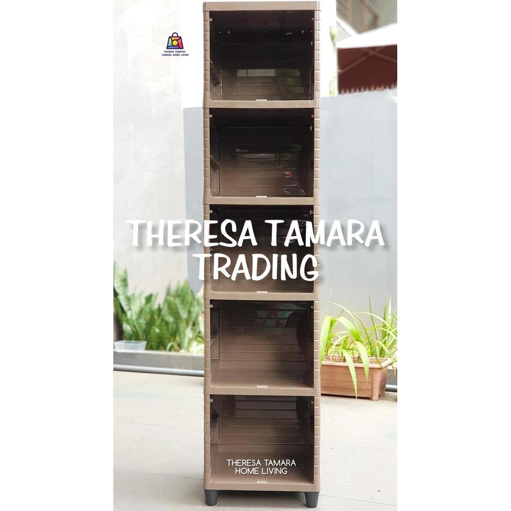 LEMARI LOKER LOCKER PLASTIK CLUB FAL 5 ALFA LINE 5 SUSUN 5 NEW DESIGN