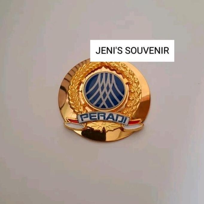 New  PIN PERADI ADVOKAT LOGO TERBARU - PIN PERADI Emas Magnet Clips