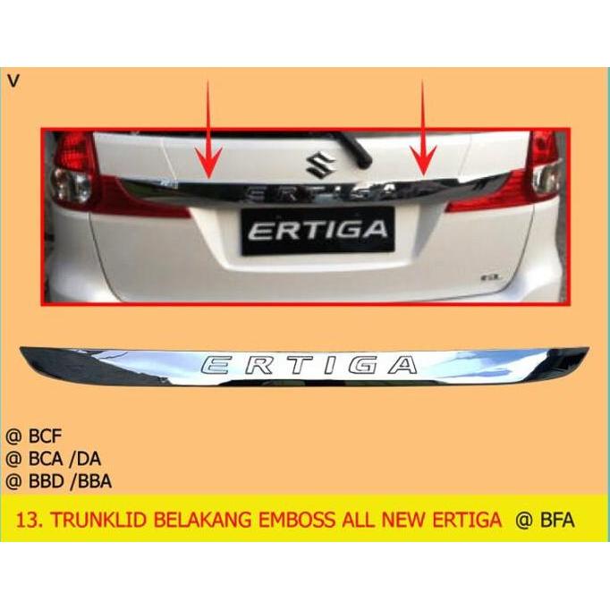 Trunklid New Ertiga
