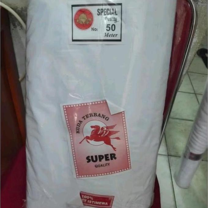 HARGA PABRIK - Kain Kafan Mori Bahan Saringan 1roll