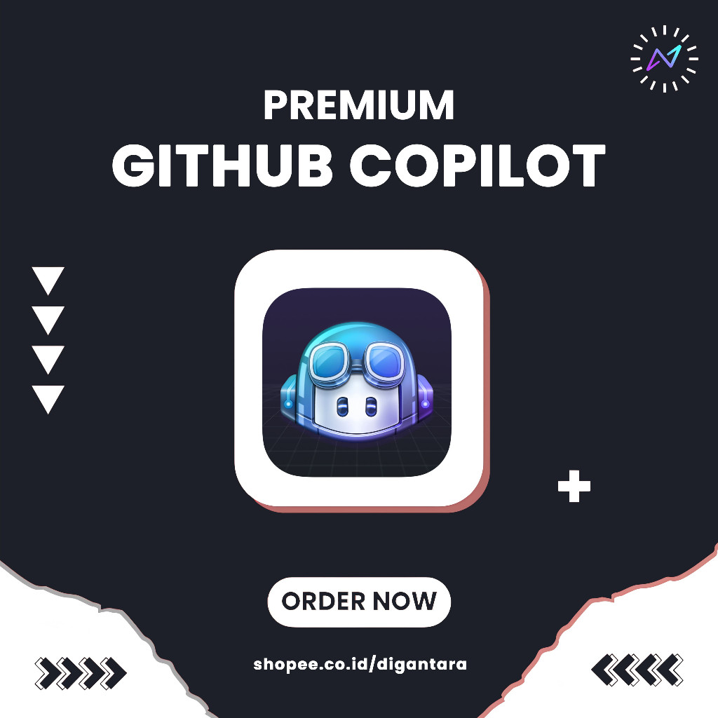 GitHub Copilot Individual 1 Bulan – AI Coding Assistant - Premium Bergaransi Aman Murah 2026 Murah T