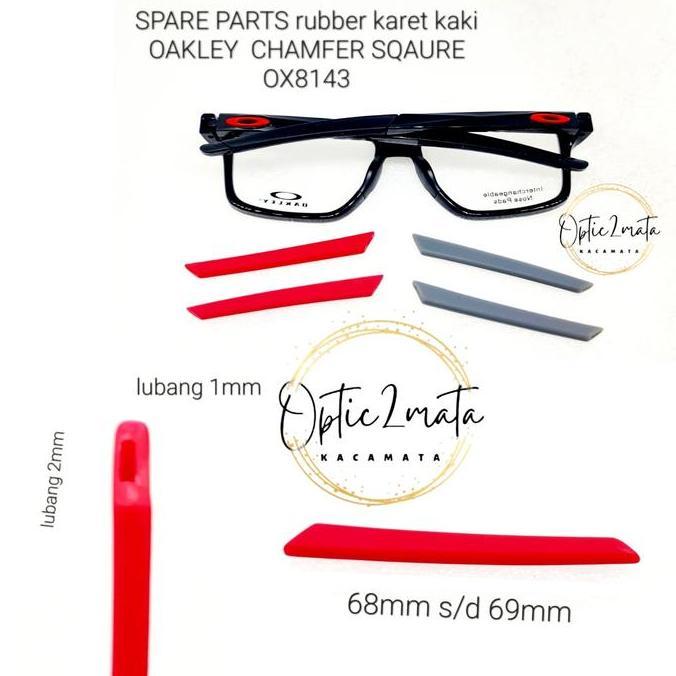 SPARE PART RUBBER KARET KAKI OAKLEY Chamfer SQUARED 0X8143 OX8089 murah
