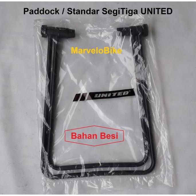 Ready Paddock Standar Sepeda Lipat MTB BMX Fixie Balap United SegiTiga