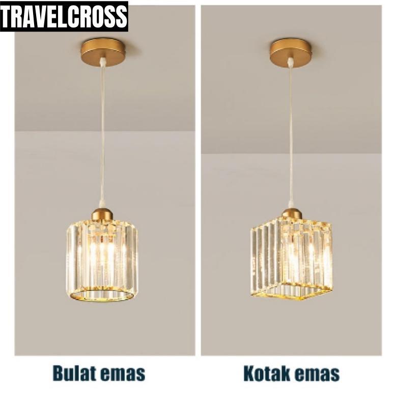 Terbaru Travelcross Lampu Plafon Gantung Kristal Minimalis Lampu Gantung Lampu Plafon Gantung Krista