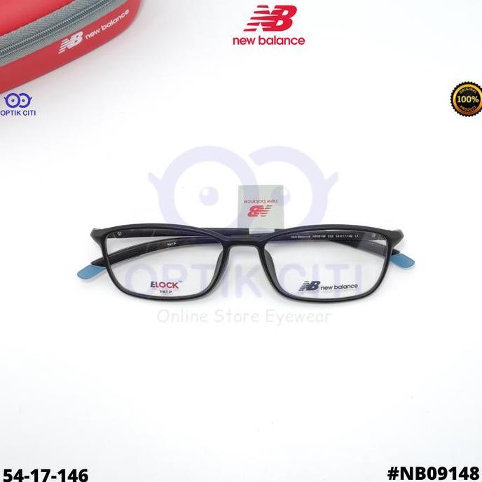 Frame Kacamata Pria Sporty New Balance Original Elock NB 09148 murah