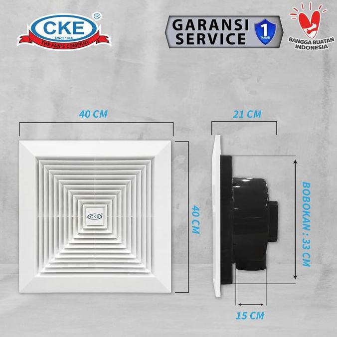 READY Ceiling Duct Imatsu CD-BPT10-35A-BB-C-ST 14 Inch 220V Toilet Dapur