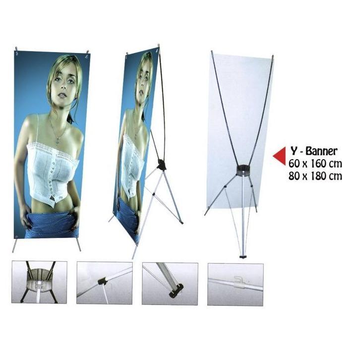 Ready  Y banner stand  60 x 160 I stand Y Banner