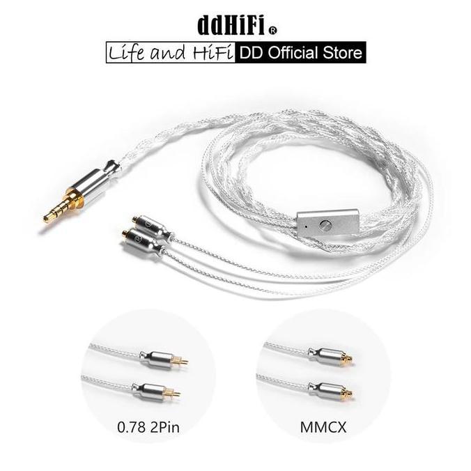READY ddHiFi DD HiFi M120A M120B M120 M 120 Upgrade Cable Earphones with Microphone