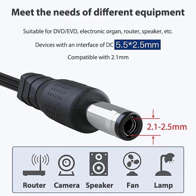 ADAPTOR 12V 1A / ADAPTOR 12V 2A / ADAPTOR 5V 2A