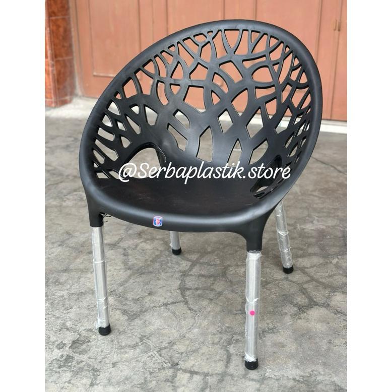 Kursi Santai Kr 5 Semifiber Tebal Teras Plastik Kr5 / Kursi Aesthetic / Kursi Santai Kekinian / Kurs