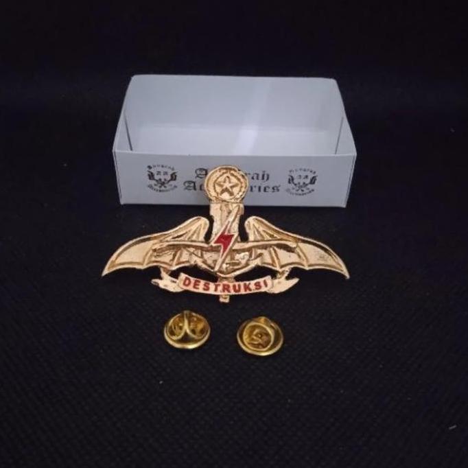 PIN / BROS BRIVET PDH DESTRUKSI TNI AD murah