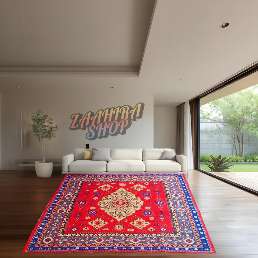 Awet Zaahira_Shop Carpet Ostrich Jumbo | Karpet Turkey Ostrich Size 205 240 Cm | Karpet Ruang Tamu S