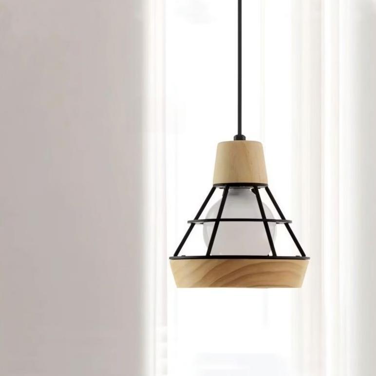 Limited Lampu Gantung  Kayu Hias Vintage Lampu Mini Bar Lampu Gantung Dapur Cafe  Wood