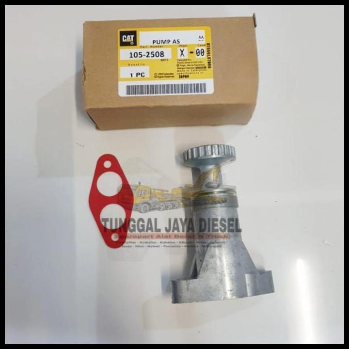 DISKON FUEL PRIMING HAND PUMP POMPA SOLAR E320C 320C 105-2508 1052508 