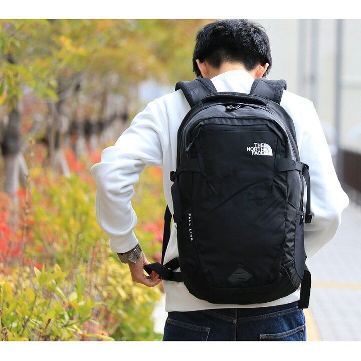 TAS RANSEL LAPTOP DAYPACK BACKPACK OUTDOOR TRAVELLING ULTRALIGHT ORIGINAL TNF THE NORTH FACE FALL LI