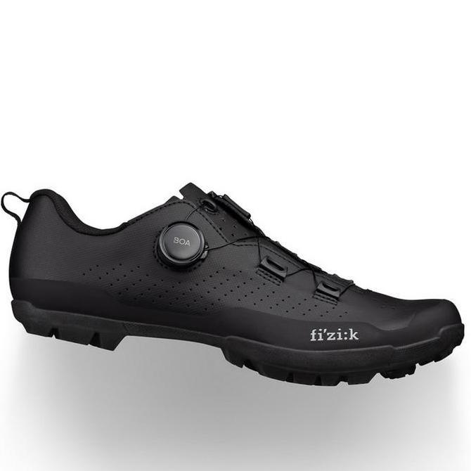 TERLARIS SEPATU SEPEDA MTB CLEAT FIZIK SHOES TERRA ATLAS BLACK BLACK