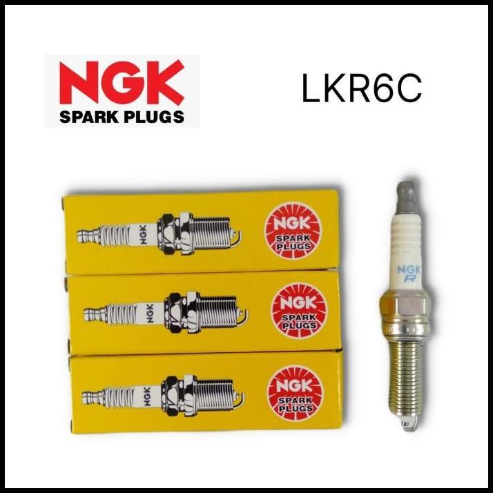 TERBARU BUSI NGK LKR6C MOBIL TOYOTA AGYA CALYA ORIGINAL 
