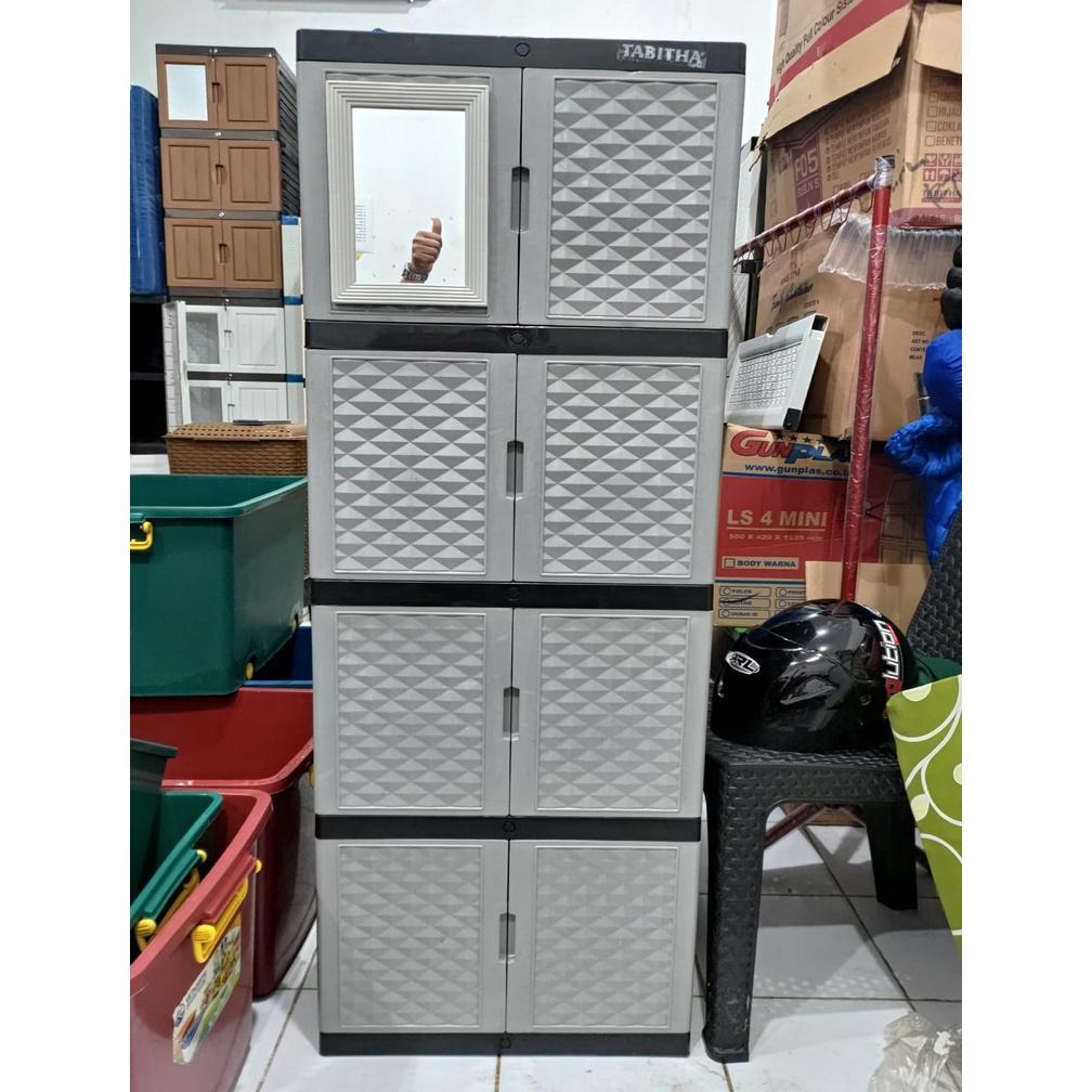 Murah Lemari Plastik / Laci Lemari Plastik Tabitha Diamon Non Kunci