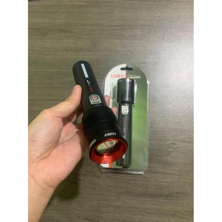 Leggero- Luby L-Al8001 30W/L-Al8002 50W/L-Al8003 35W Senter Led Rechargeable Torch Cahaya Putih Sent