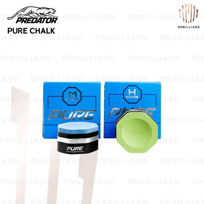 PREDATOR PURE CHALK Professional Billiard Chalk Kapur Billiard Predator AGR