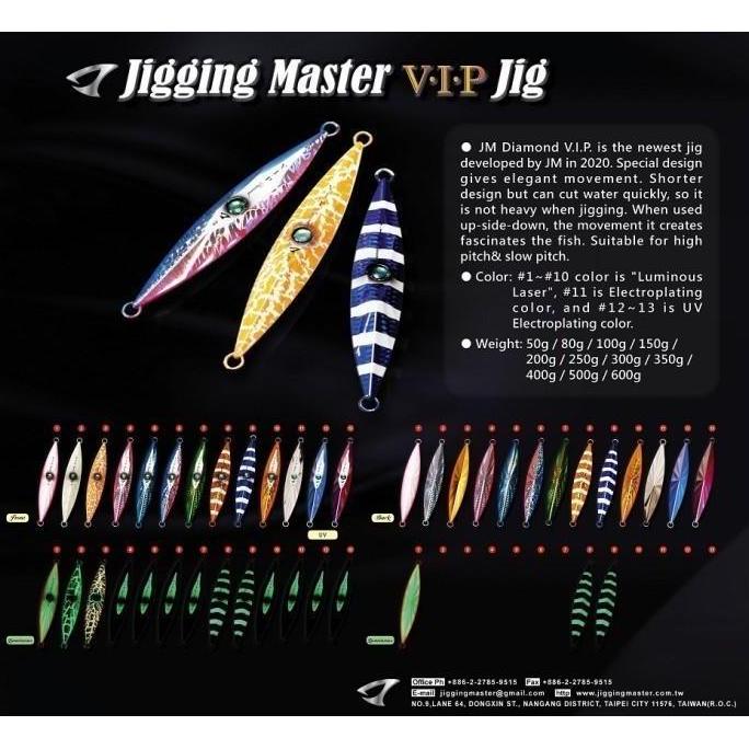 Jigging Master 150gr Short Diamond VIP Metal Jig - Umpan Mancing JM