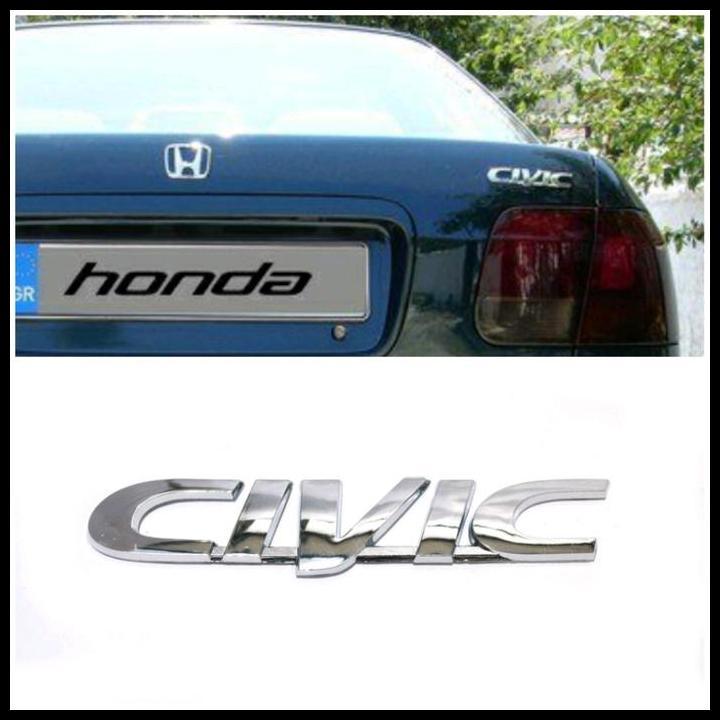 TERLARIS EMBLEM CIVIC HONDA FERIO CAR 